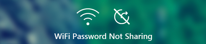 Wi-Fi-wachtwoord niet delen