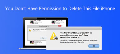 You Don't Have Permission to Delete This File iPhone