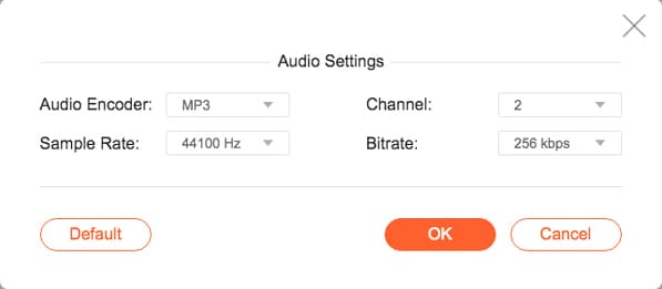 Audio-instellingen