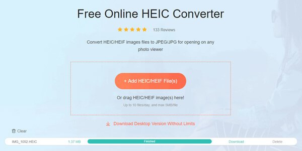 Бесплатный конвертер HEIC в JPG