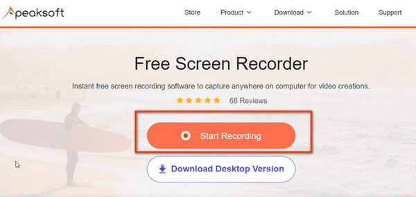 Apeak Free Screen Recorder