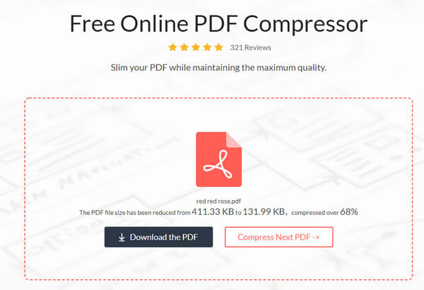 Compresser un fichier PDF