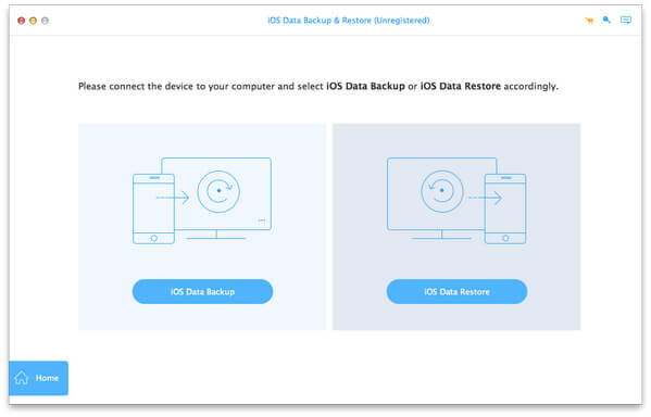 Mac iOS Data Backup och återställ