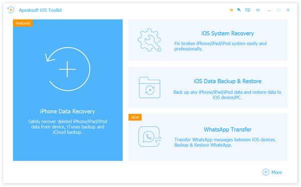 iOS Data Backup og Gendan