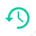Icono de copia de seguridad y restauración de datos de iOS