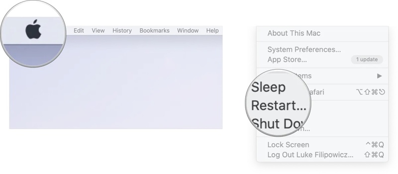 Hard tilbakestilling av Mac