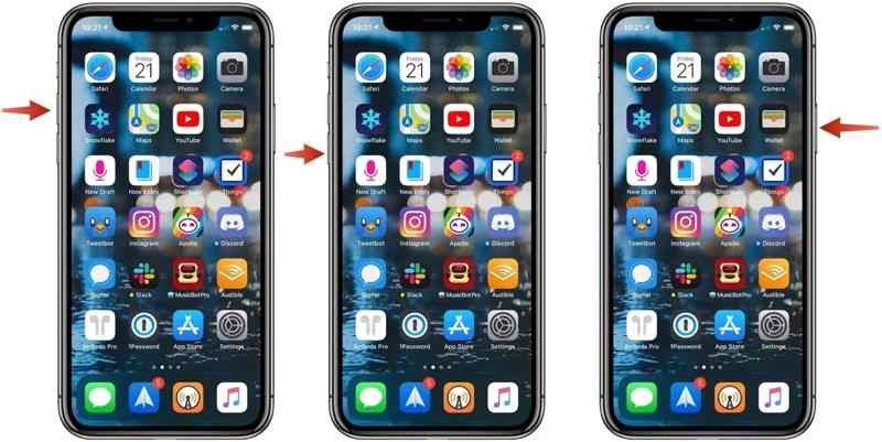 iPhoneを再起動する