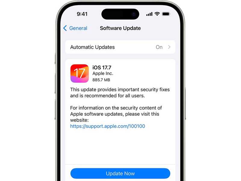 Actualización de software