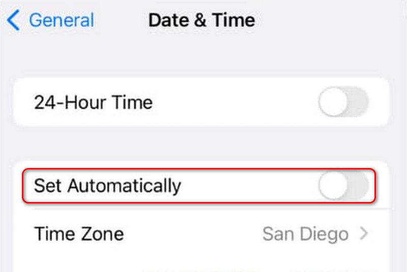 Verify Date And Time