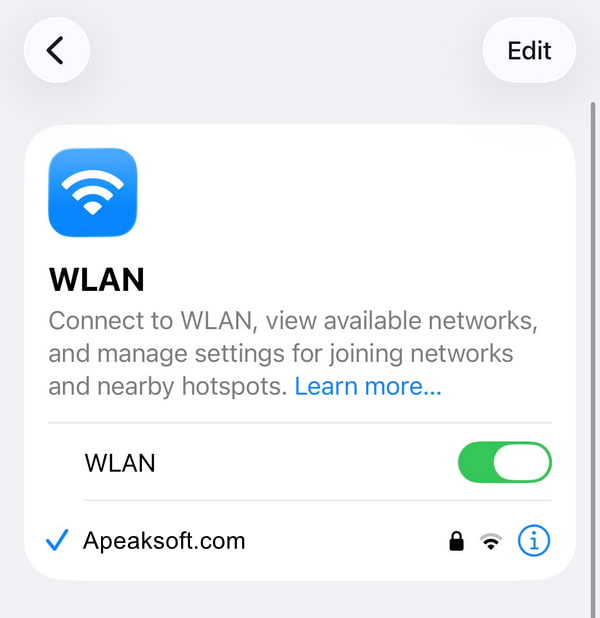 Vérifiez votre connection internet