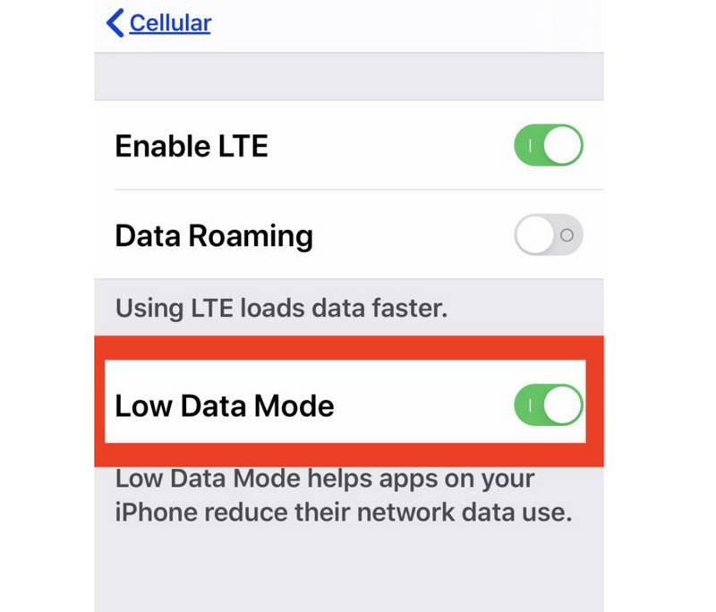 Отключите бесполезные режимы