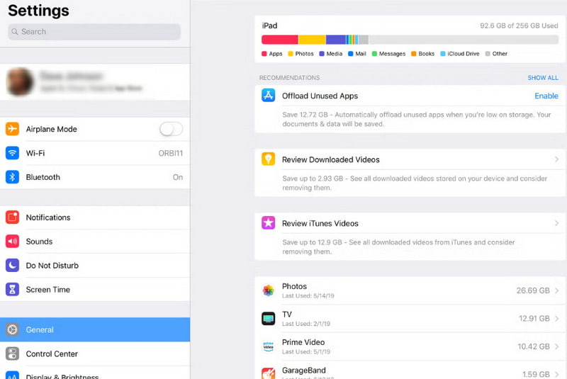 Free up Storage Space