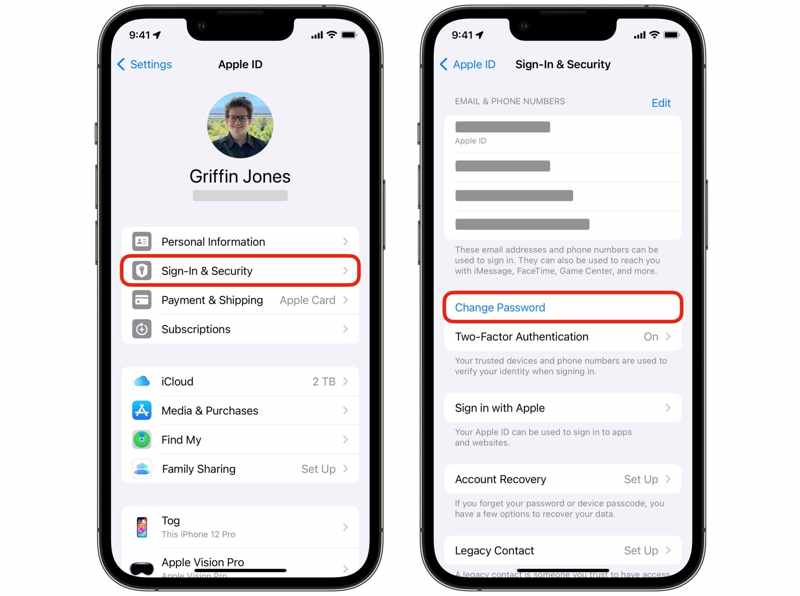 Reset Apple ID Password