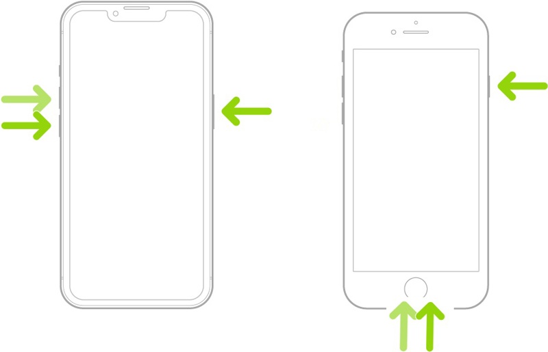 Restart iPhone