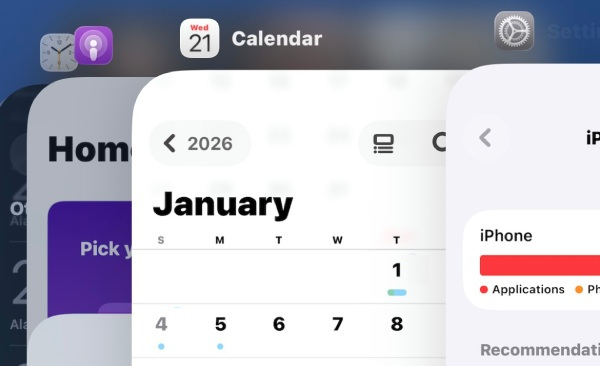 Achtergrond-app voor iPhone