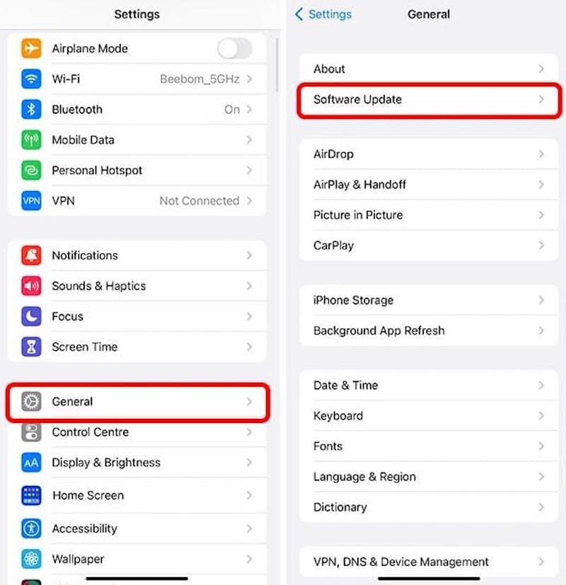 Update iOS
