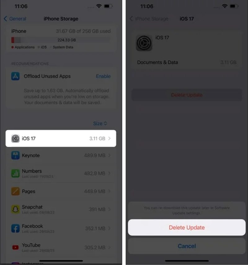 удалить-ios-обновление-и-загрузить-снова