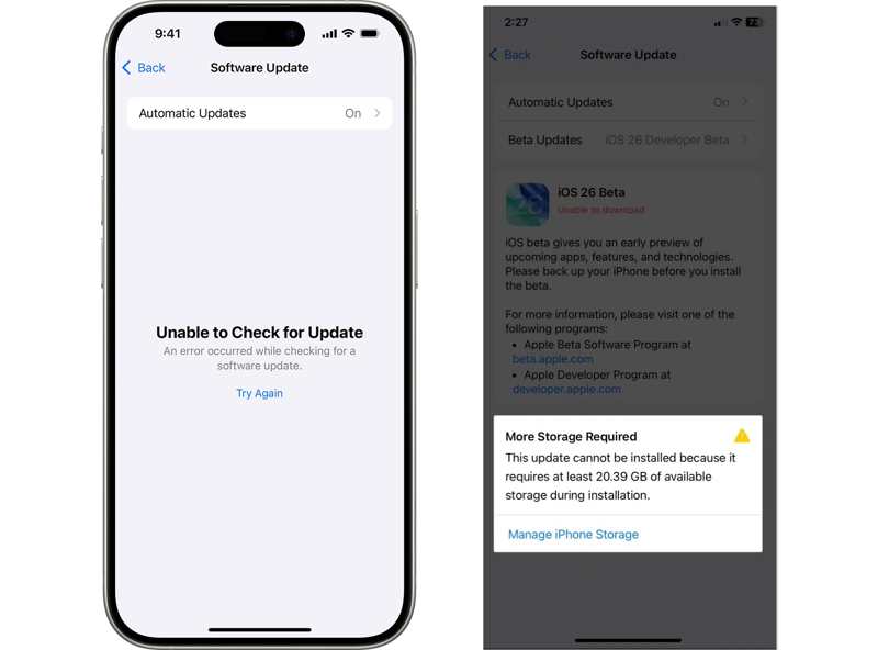 IOS更新問題