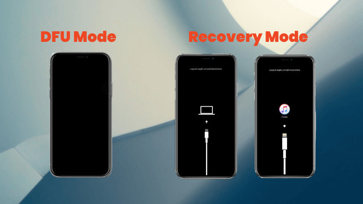 Recovery or DFU Mode