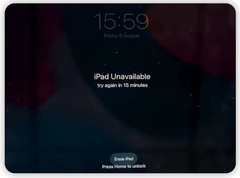 Slett iPad
