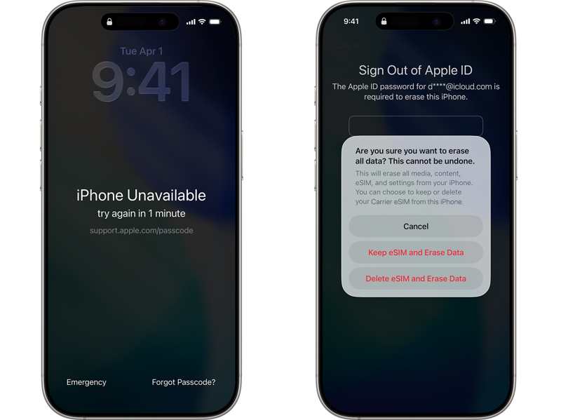 Reset iPhone Ios17
