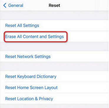 Restablece tu iPhone a la configuración de fábrica.