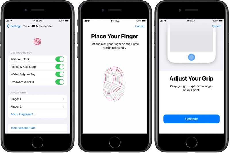 Aktivovat Touchid