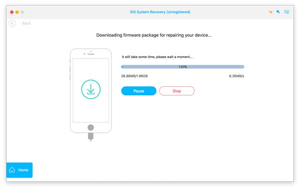 Javítsa meg az iOS Stuck szoftvert az Apple logón