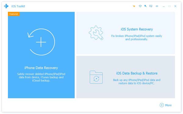 Download and Launch iOS System Recovery