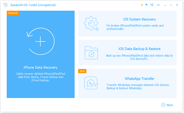 Open iOS System Recovery