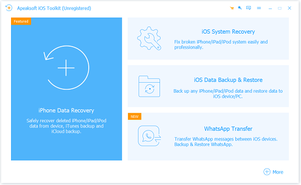 Åpne iOS System Recovery
