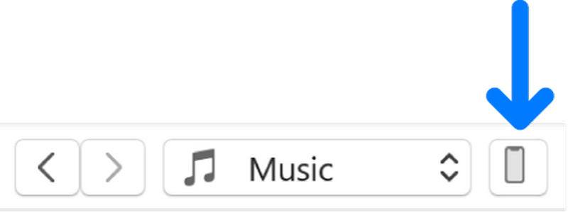 Přejděte do sekce Zařízení v iTunes