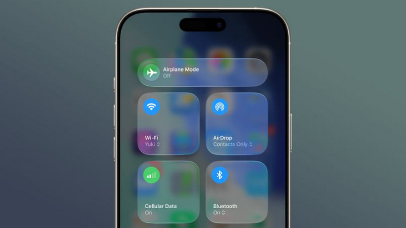 iOS 26 控制中心