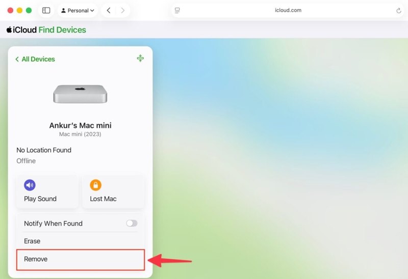 Remove Find My iCloud