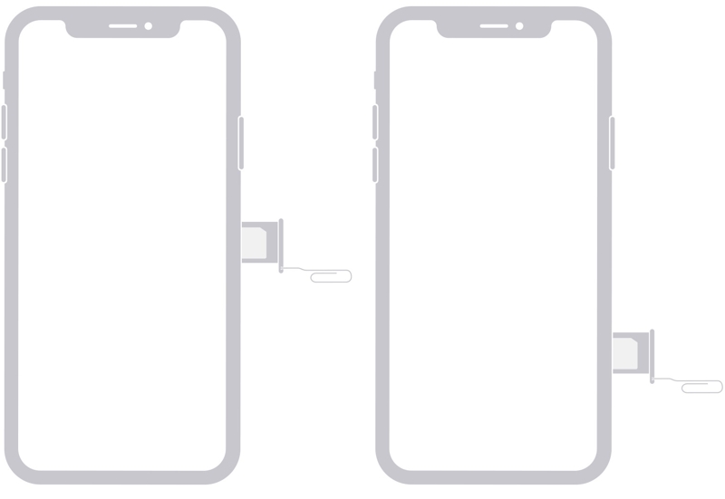 SIM Tray iPhoneX