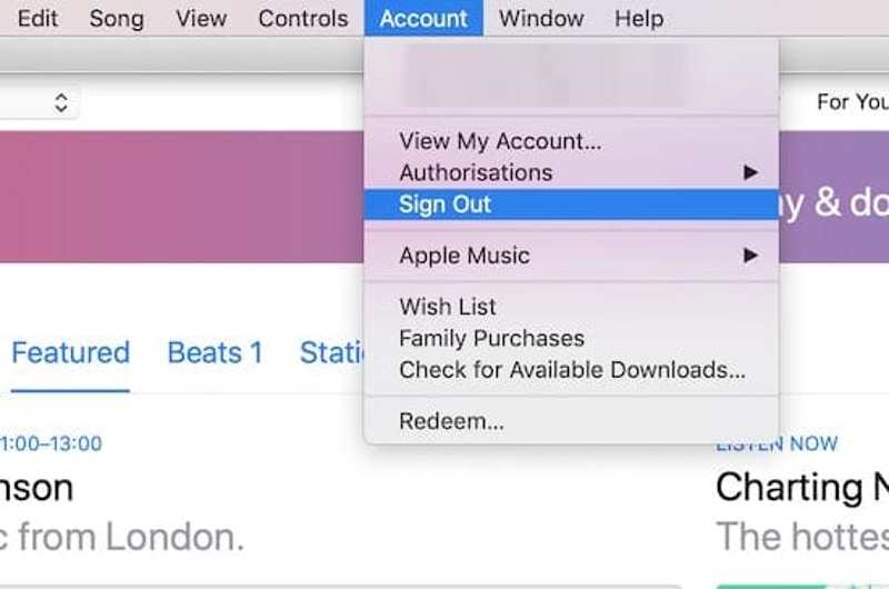 退出 iTunes