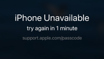 iPhone 不可用