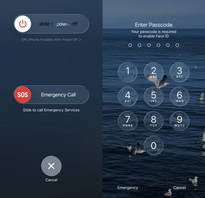 暫時停用 iPhone 上的 Face ID