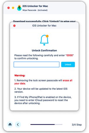 Confirm Unlock