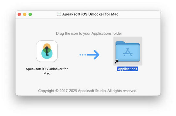 Drag to Application