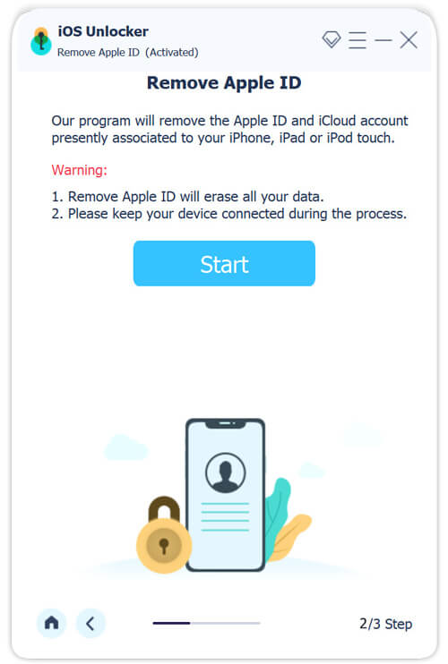 Poista Apple ID -varoitus