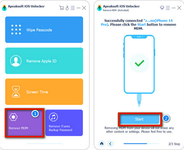 Supprimer MDM sur un appareil normal