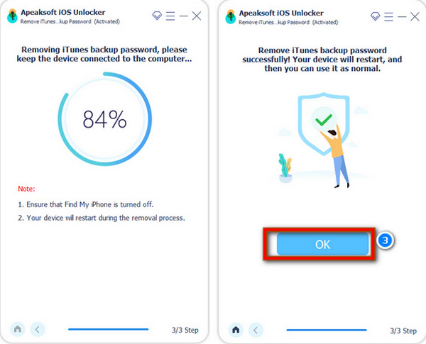 Beginnen Sie mit dem Entfernen des iTunes-Backup-Passworts