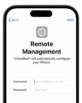 Stuck on Remote Management