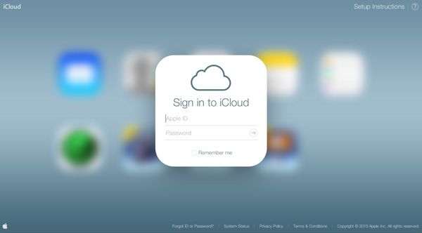 Otwórz iCloud.com