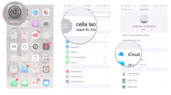 Memos de voz de backup com o iCloud