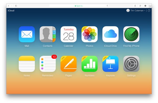 Introduzca la ID de Apple y la contraseña