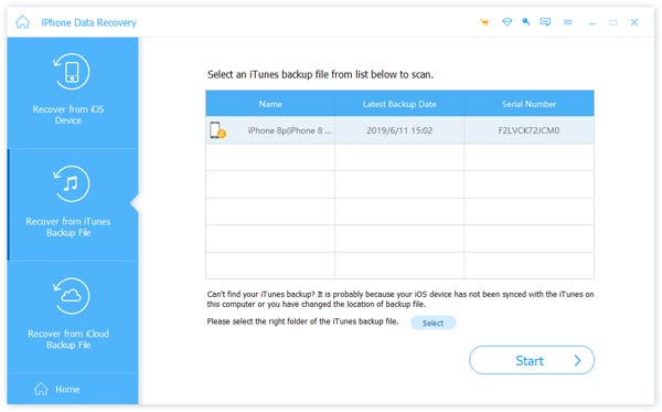Accede a los archivos de copia de seguridad de iTunes