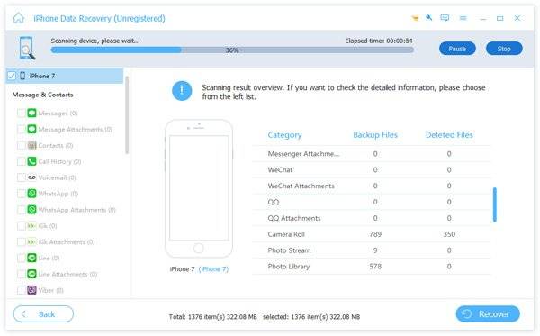 Analyser les données de l'iPhone