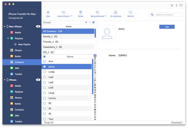 Transfer Data from iPhone to iPhone